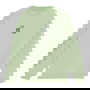 BADFIVE Basketball Series Graphic Print Crewneck Sweatshirt