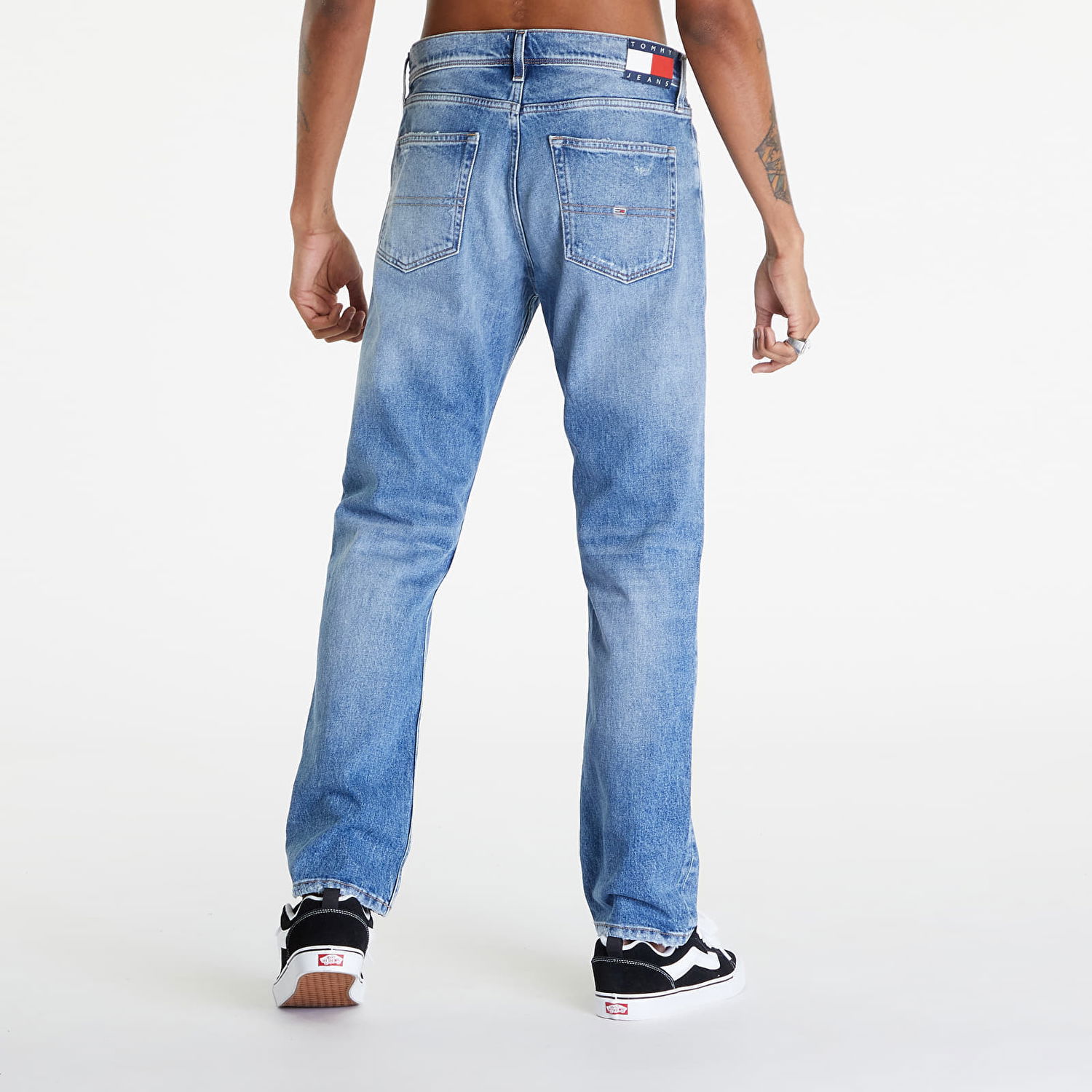 Džínsy Tommy Hilfiger Ethan Relaxed Straight Jeans Denim Medium Modrá | DM0DM18768 1A5, 1
