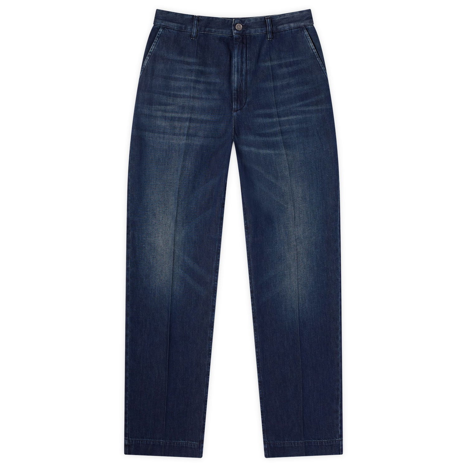 Džínsy Valentino Straight Leg Denim Navy | 4V0DD02W9W7, 0