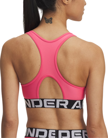 Podprsenka Under Armour Under Armour HG Mid Branded Sports Bra Ružová | 1383544-672, 2