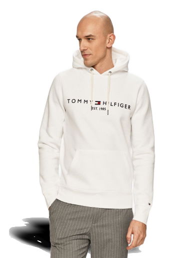 Mikina Tommy Hilfiger Hoodie Biela | MW0MW11599.4891