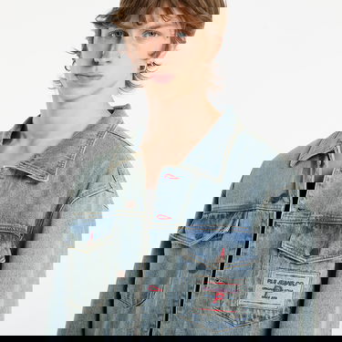 Bunda Pleasures Park Insulated Denim Jacket Modrá | P25F020-INDIGO, 1