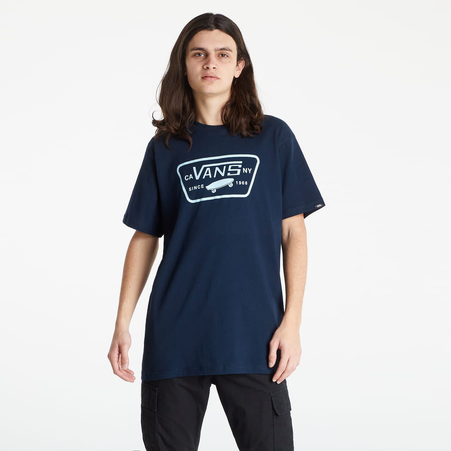 Tričko Vans Full Patch Tee Navy | VN000QN8YU6, 0