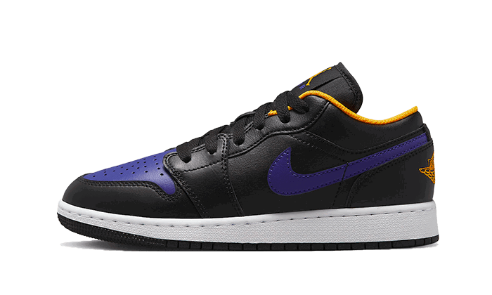 Tenisky a topánky Jordan Air Jordan 1 Low Lakers Čierna | 553560-075, 0