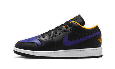 Tenisky a topánky Jordan Air Jordan 1 Low Lakers Čierna | 553560-075, 0