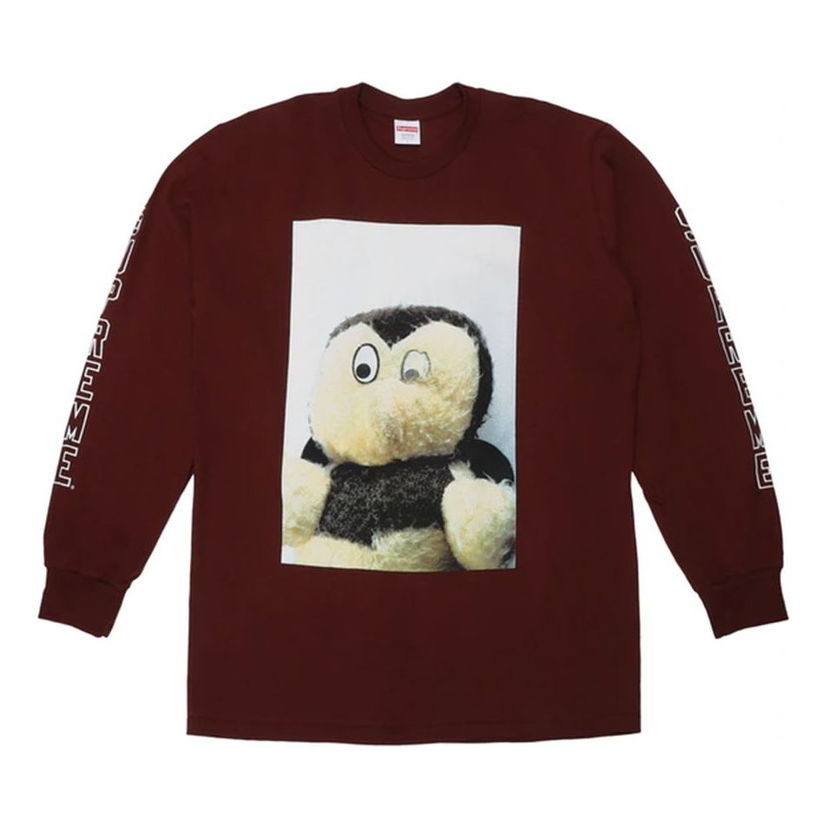 Tričko Supreme Mike Kelley AhhYouth! Long Sleeve T-Shirt Vínová | SUP-FW18-000