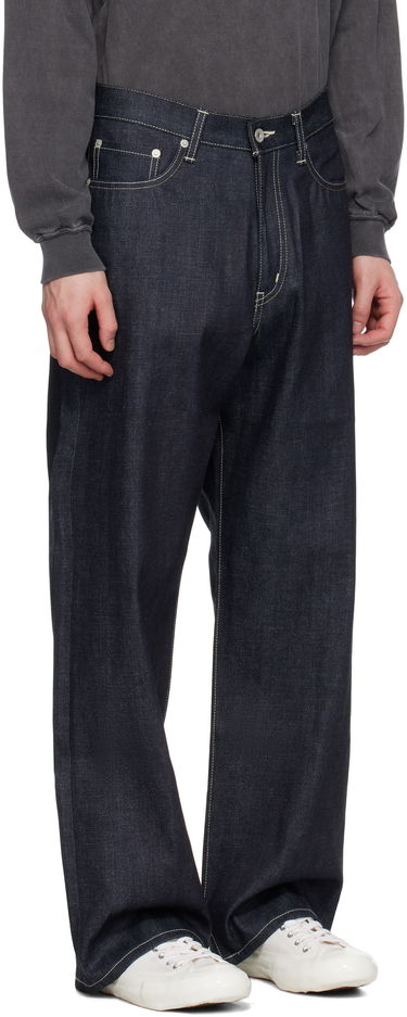 Džínsy Neighborhood Neighborhood DP Wide Jeans Modrá | 251XBNH-PTM01, 1