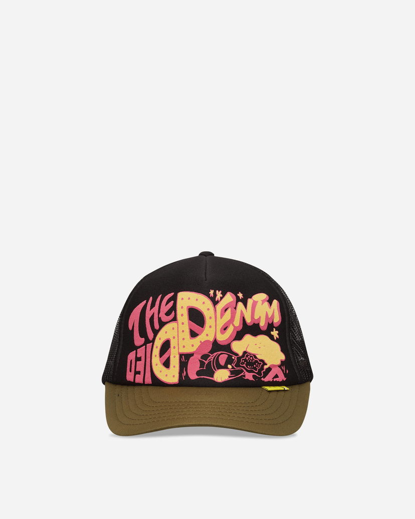 Šiltovka KAPITAL TH.D.D. The Denim Graphic Trucker Cap Rôznofarebný | K2506XH547 BLKXKHA