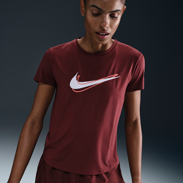 Tričko Nike Dri-FIT One Swoosh Short-Sleeve Running T-Shirt Vínová | HJ2204-619, 0