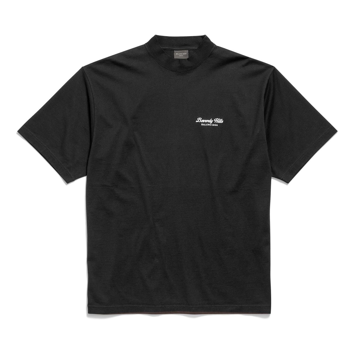 Tričko Balenciaga Beverly Hills Medium Fit T-Shirt Čierna | 764235TQVS69034, 0