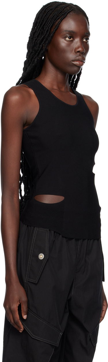Tielko Dion Lee Slit Detail Tank Top Šedá | C7211P23, 4