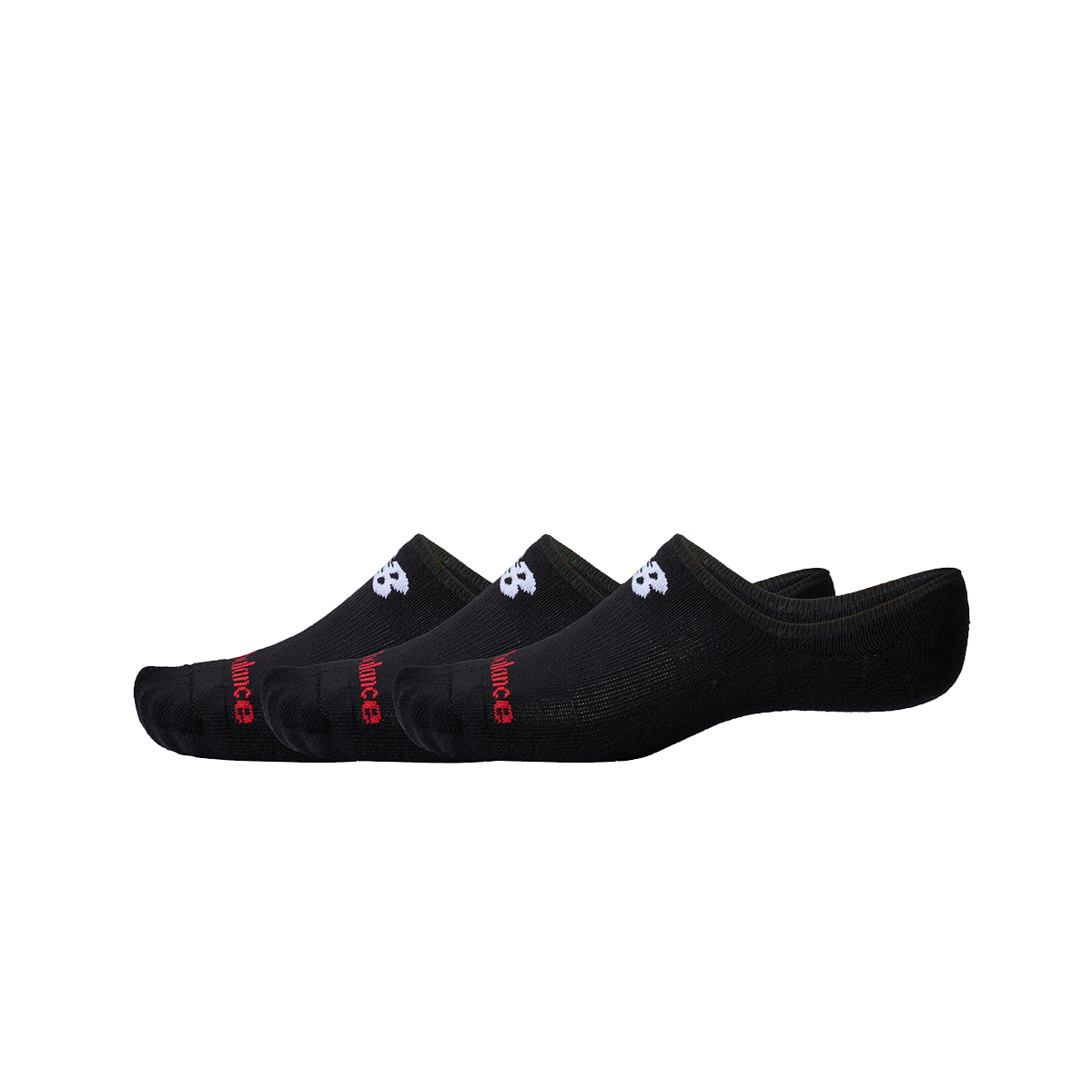 Ponožky New Balance Everyday No-Show Socks 3-Pack Čierna | LAS51313-BK, 0