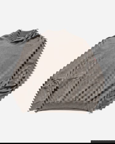 Sveter Cav Empt Overdye Overlap Light Crewneck Sweatshirt Šedá | CES27CS20 BROWN, 0