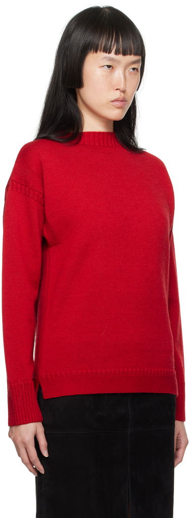 Sveter TOTEME TOTEME Vented Sweater Červená | 234-WRTWTP164-YA0006, 1