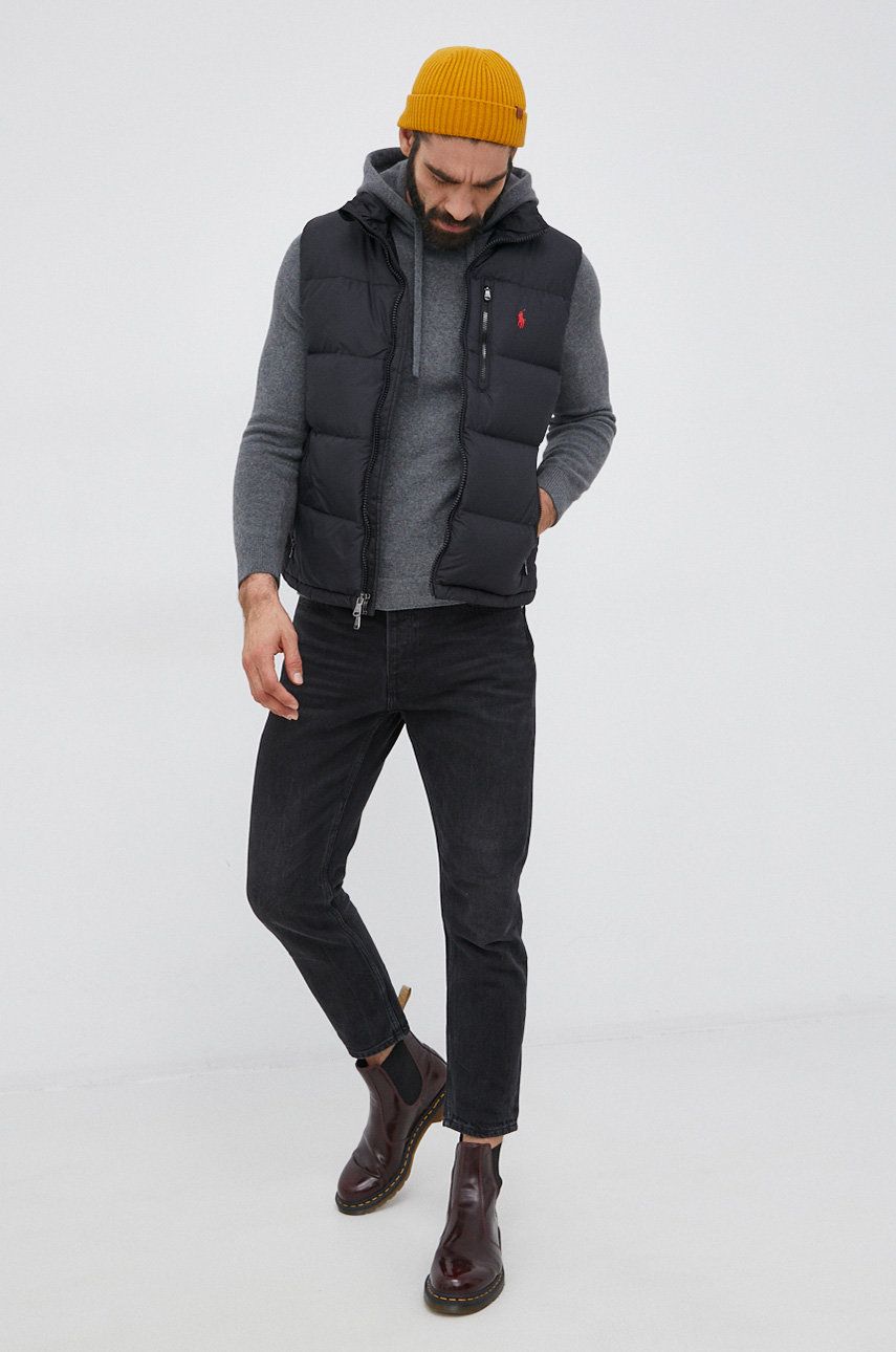 Vesta Polo by Ralph Lauren Water Repellent Down Gilet Čierna | 710825872001, 0