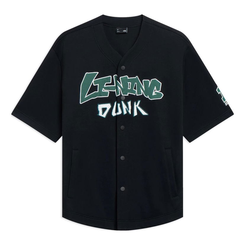 Dres Li-Ning Hoops Graphic Loose Fit Shirt Čierna | AWDT547-1