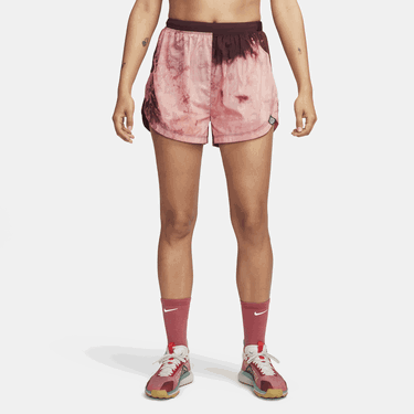 Šortky Nike Dri-FIT Repel Women's Mid-Rise 3" Brief-Lined Trail Running Shorts with Pockets Červená | DX1021-850, 0