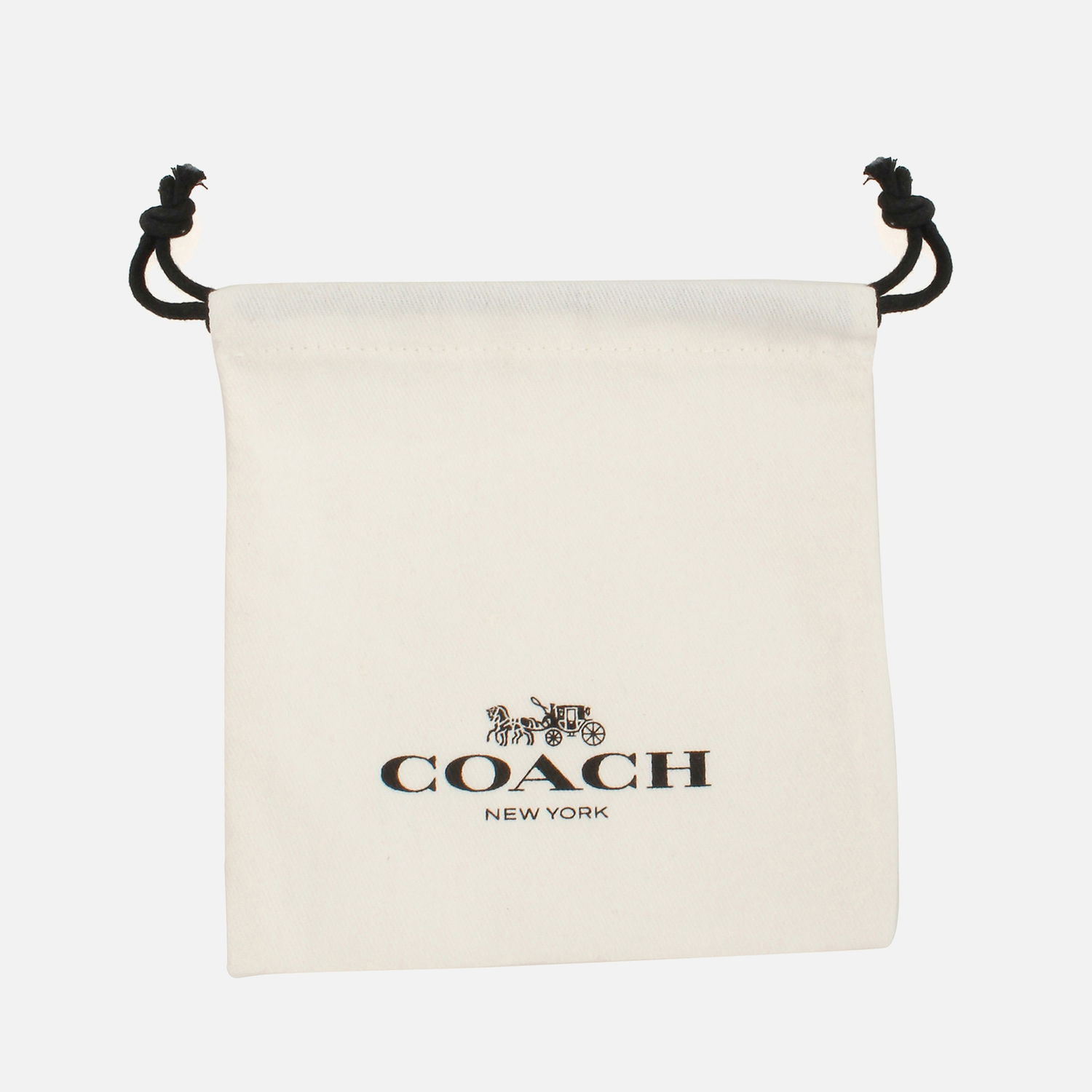 Tote bag Coach Quilted Logo Huggie Earrings Biela | 37341903GLD230, 0