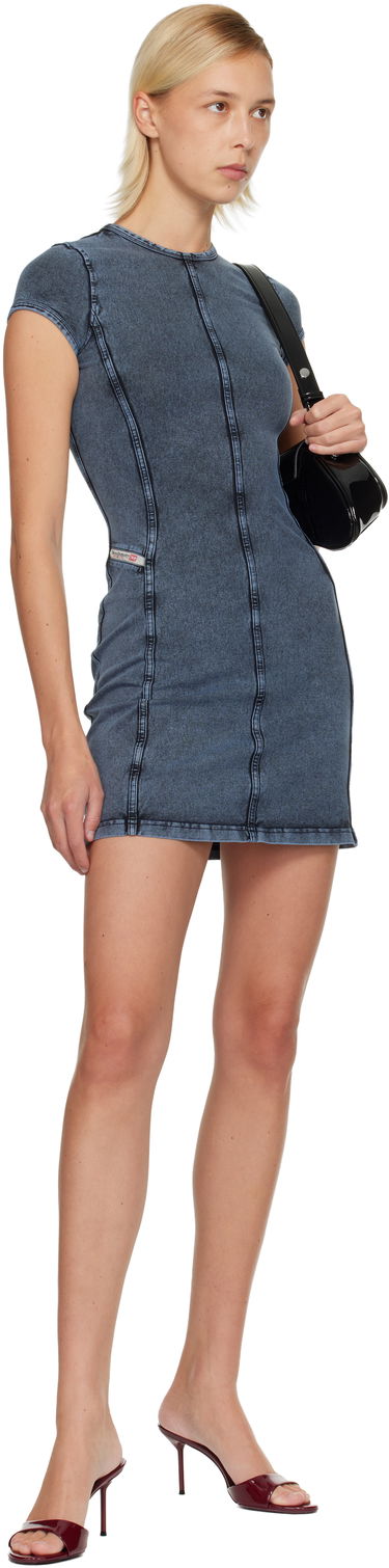 Šaty Diesel D-Cupsleeves Minidress Modrá | A19517 0KIBY, 3