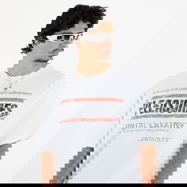 Tričko Pleasures PLEASURES Relief Heavyweight Vintage T-Shirt Biela | P25F041-WHITE, 4