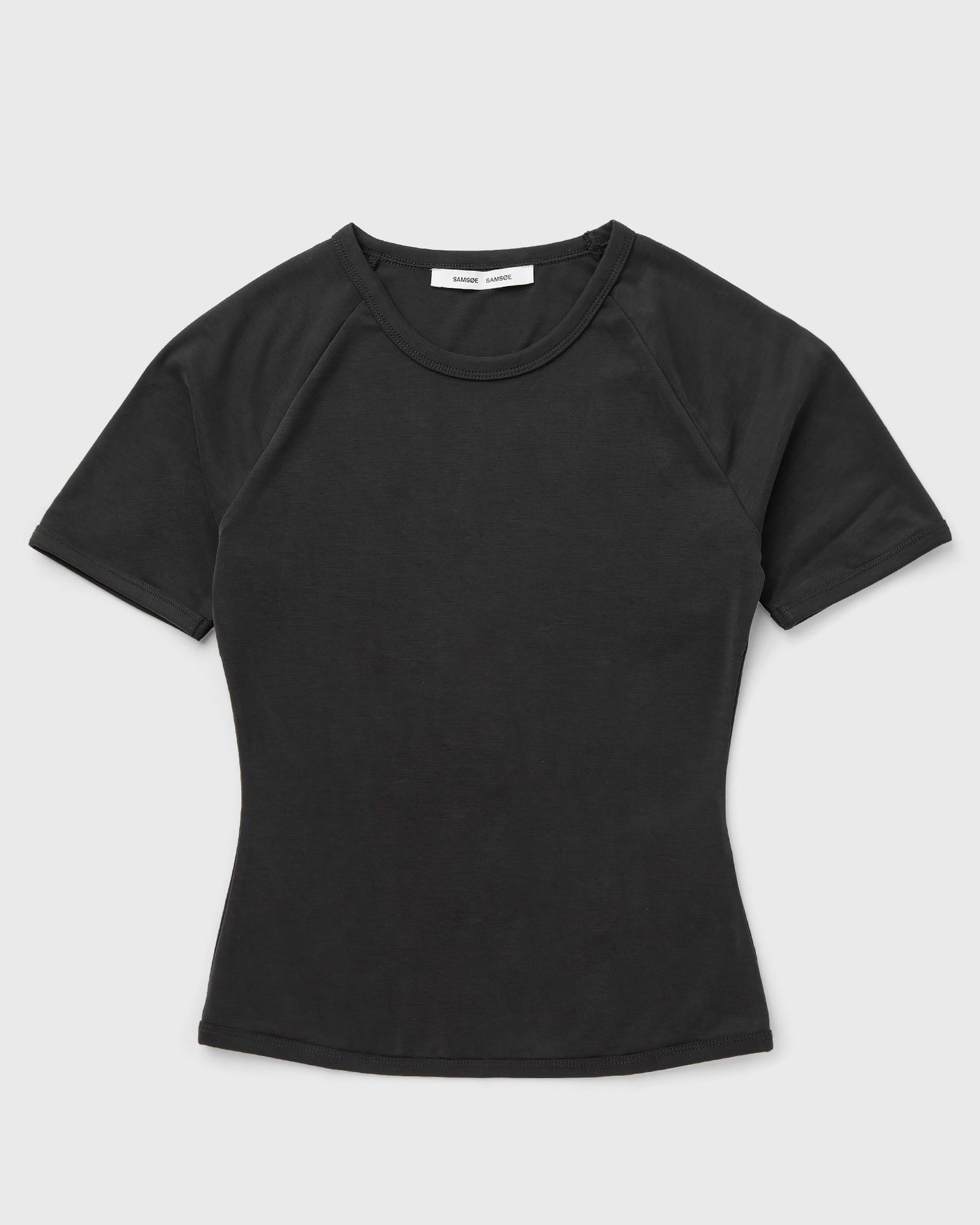 Tričko Samsoe Samsoe Samsøe Samsøe Fitted T-Shirt Čierna | F25200040-BLACK, 0