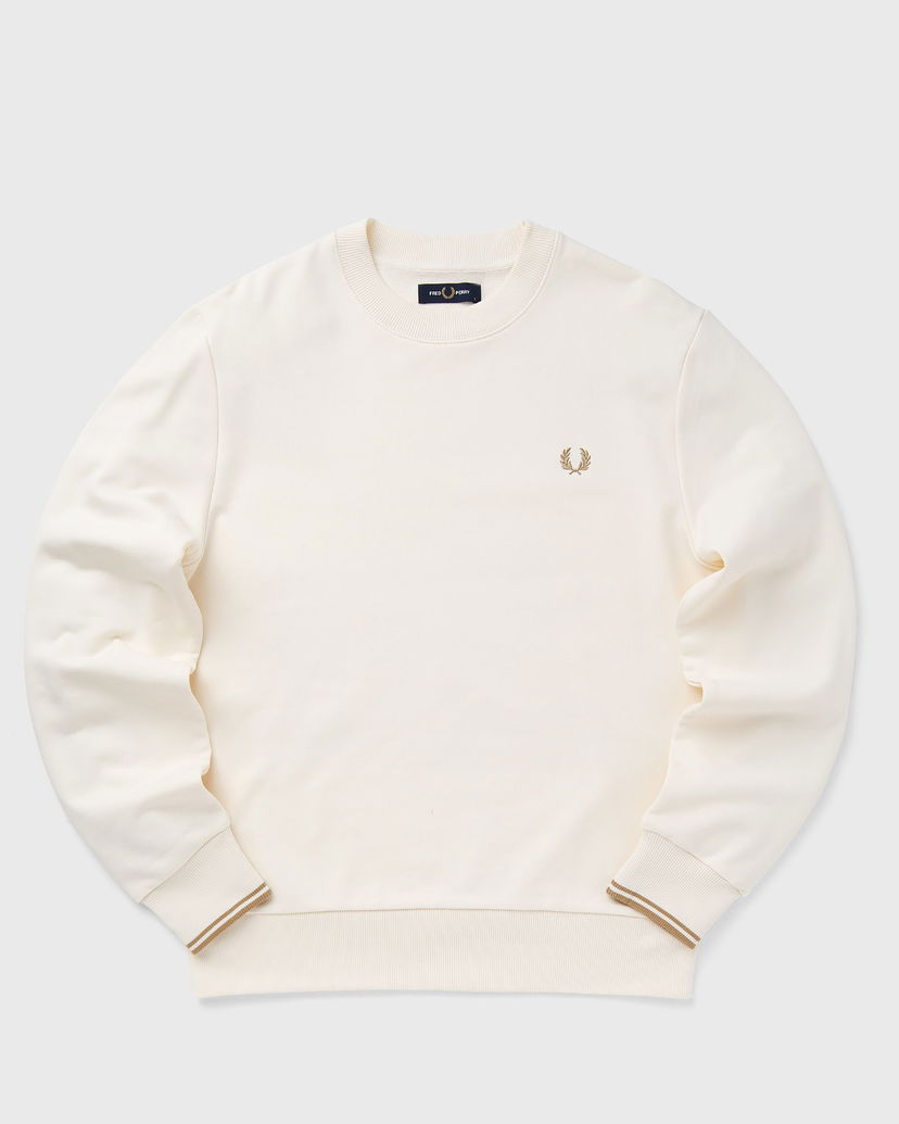 Mikina Fred Perry Crew Neck Sweatshirt Béžová | M7535-V37