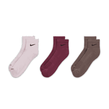 Ponožky Jordan Nike Everyday Plus Cushioned Training Ankle Socks 3-Pack Rôznofarebný | SX6890-961, 3