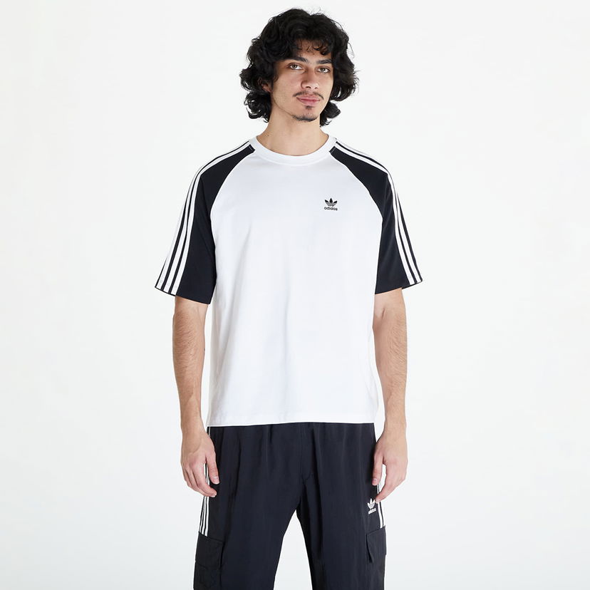 Tričko adidas Originals Blocked Tee Os White Biela | IS4104