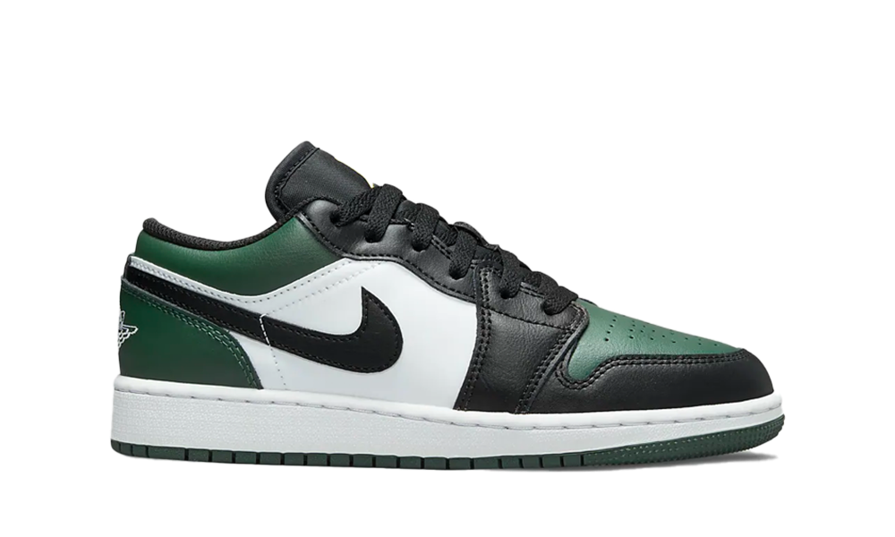 Air Jordan 1 Low GS "Green Toe"