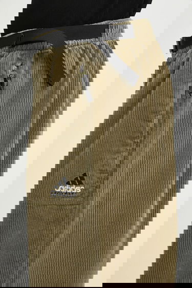 Nohavice adidas Performance Equipment Corduroy Pants Zelené | JX1468, 3
