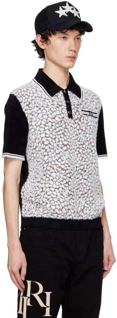 Polo tričko AMIRI AMIRI M.A. Leopard Print Polo Rôznofarebný | AMKNPO1040, 1