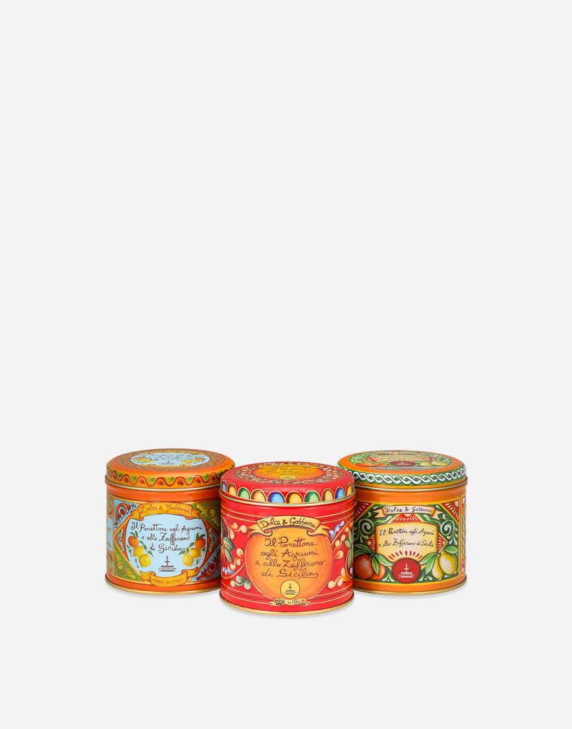 Nezaradené Dolce & Gabbana Panettone With Sicilian Citrus Fruits And Saffron Rôznofarebný | PN0103PSSETS0995