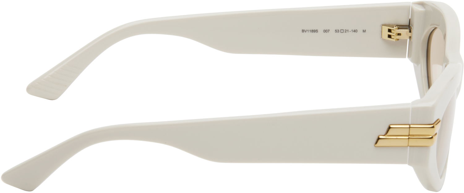Slnečné okuliare Bottega Veneta Bold Ribbon Unapologetic Cat-Eye Sunglasses Biela | BV1189S-007, 1