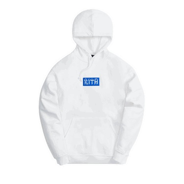 Mikina KITH Hebrew Script Hoodie Biela | KHM030261 101, 0