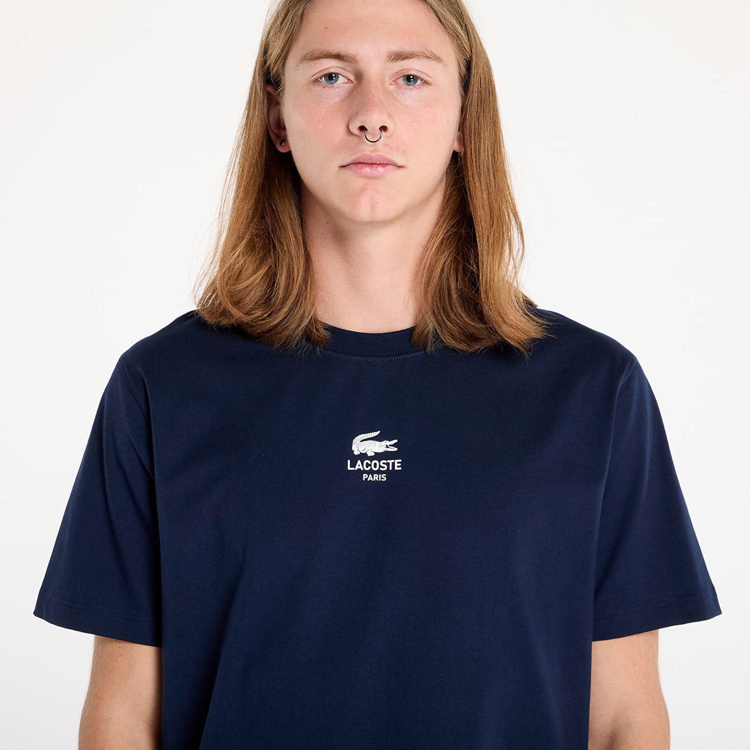 Tričko Lacoste T-shirt Tee-Shirt&Turtle Neck Shirt Navy Blue L Čierna | TH2739 166, 1
