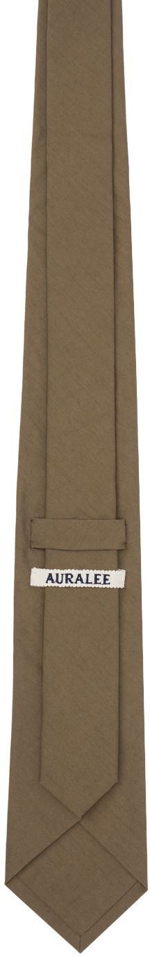 Opasok AURALEE AURALEE Washed Finx Twill Tie Hnedá | A24AT04TN, 1