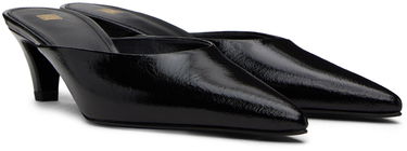 Tenisky a topánky TOTEME Patent Leather Mule Heels Čierna | 241-WAS975-LE0046, 3
