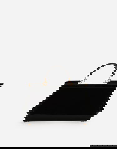 Kabelka Dolce & Gabbana Elongated Sicily Handbag Čierna | BB7652A103780999, 3