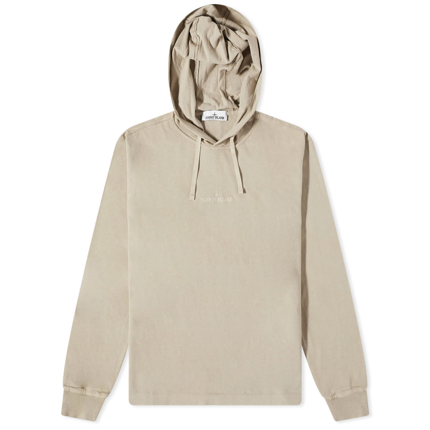 Mikina Stone Island Embroidered Logo Lightweight Hoodie Béžová | 781520644-V0092, 0