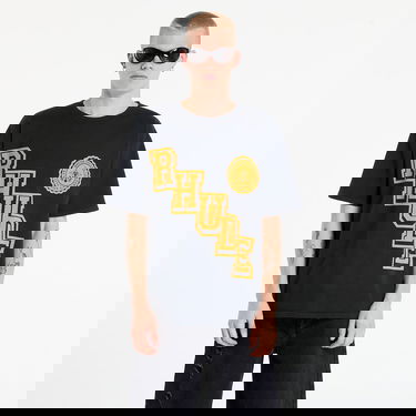 Tričko Rhude Rhude Collegiate Crest T-Shirt Čierna | RHPF25TT050120027, 0