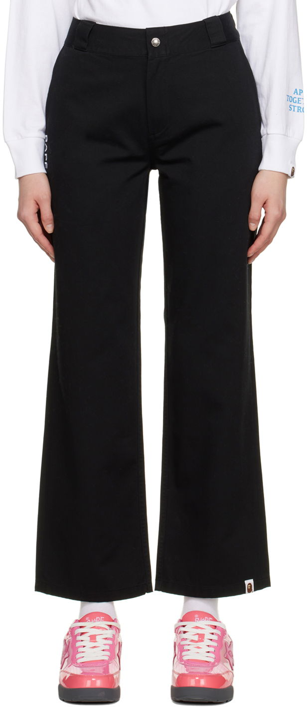 Nohavice BAPE Work Trousers Čierna | 001PTI802001L, 0