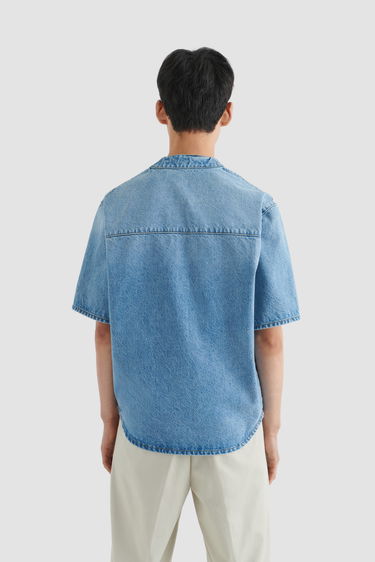 Košeľa AXEL ARIGATO Coach Shirt Modrá | A2187001, 3