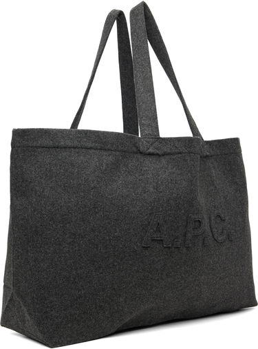 Tote bag A.P.C. Trapèze Shopping Tote Šedá | WVBEK-M67050, 1