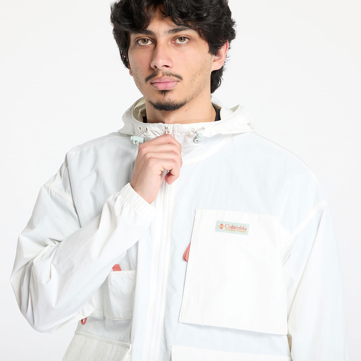 Vetrovka Columbia Columbia Cove Beach™ Windbreaker Jacket Biela | 2119531125, 1
