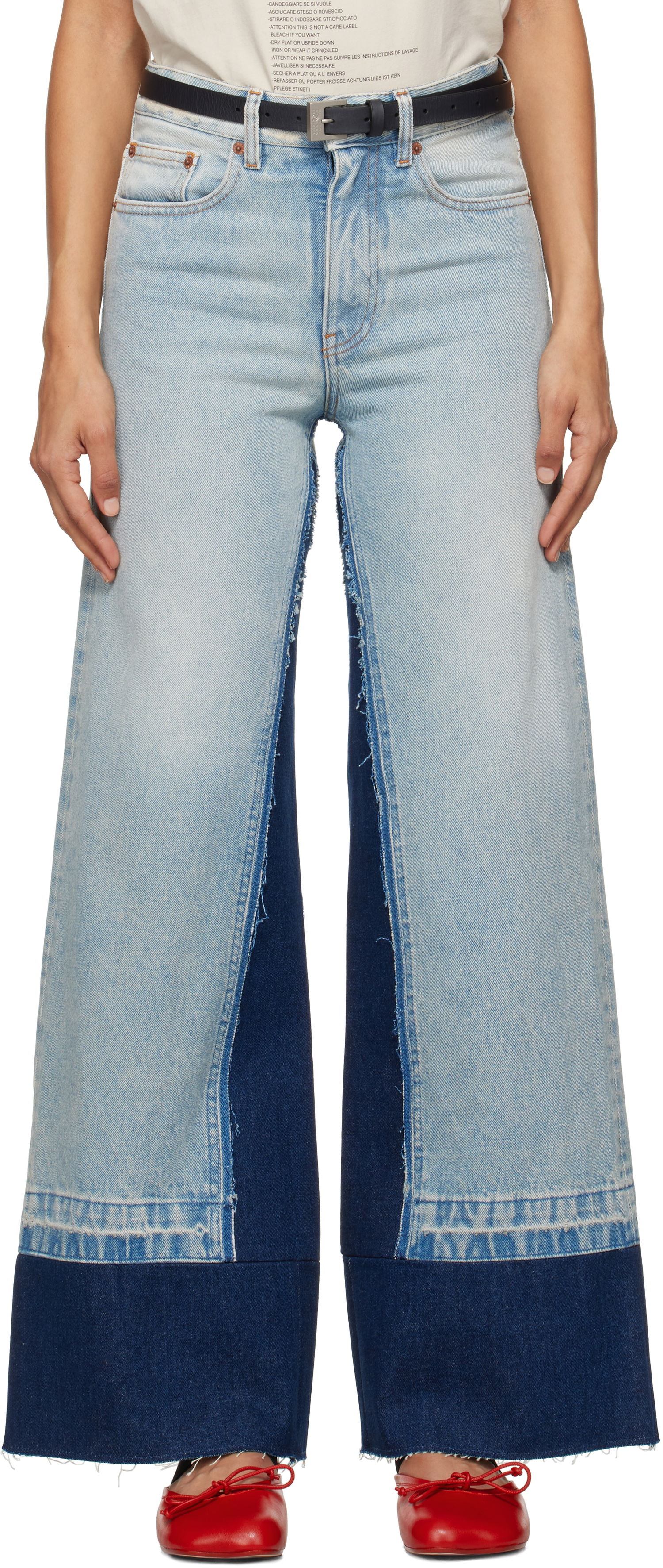 Džínsy Maison Margiela 5 Pocket Jeans Modrá | S62LB0176 S30589, 0