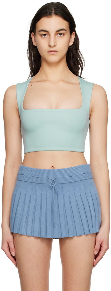Tielko GUIZIO Guizio Celestial Tank Top Zelené | DGF21F908_BLU, 0