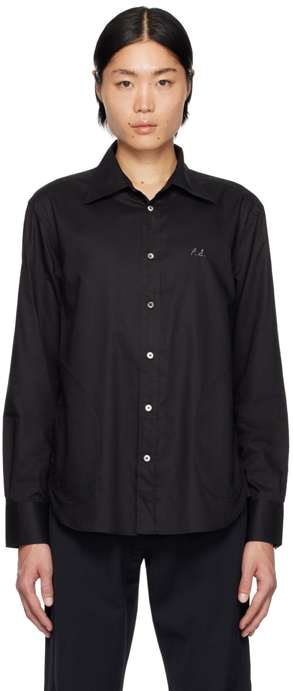 Košeľa Paul Smith Paul Smith Commission Edition Embroidered Shirt Čierna | M1R-492Y-L01241, 0