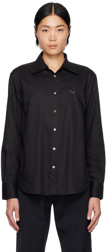 Košeľa Paul Smith Paul Smith Commission Edition Embroidered Shirt Čierna | M1R-492Y-L01241, 0