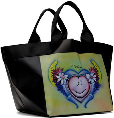 Tote bag Ottolinger Ottolinger Mini Skull-Print Shopper Tote Čierna | 2701603, 2