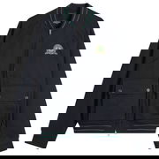 Tennis Badge Bomber Jacket, Size Large